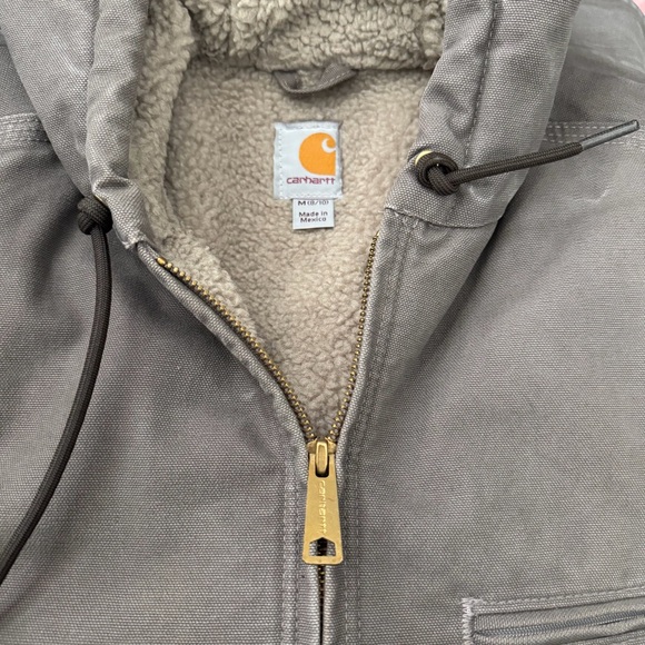 Carhartt Sandstone Sherpa-Lined Sierra Jacket - Picture 5 of 10